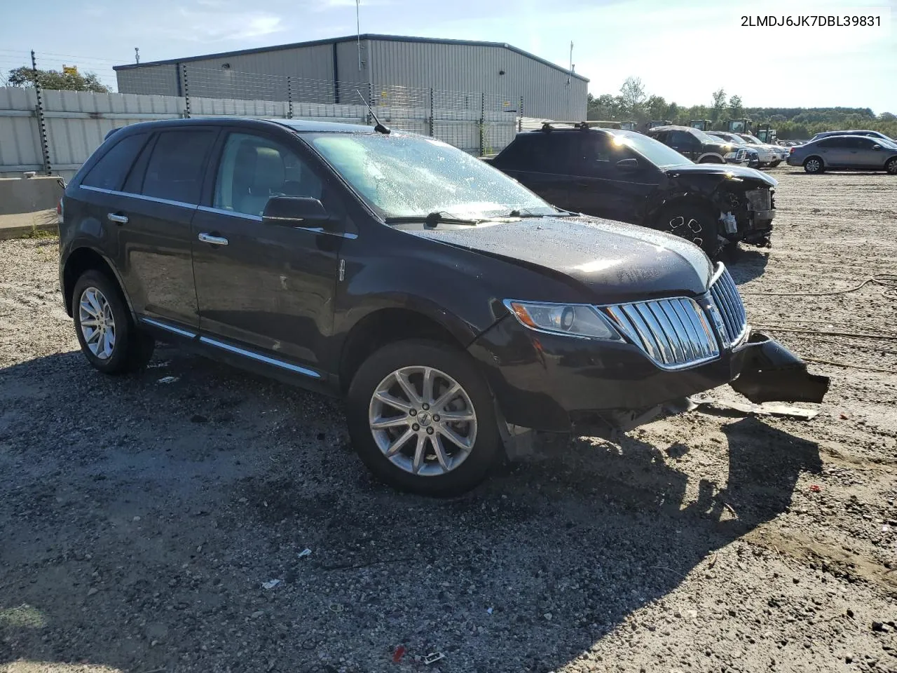 2013 Lincoln Mkx VIN: 2LMDJ6JK7DBL39831 Lot: 69774604