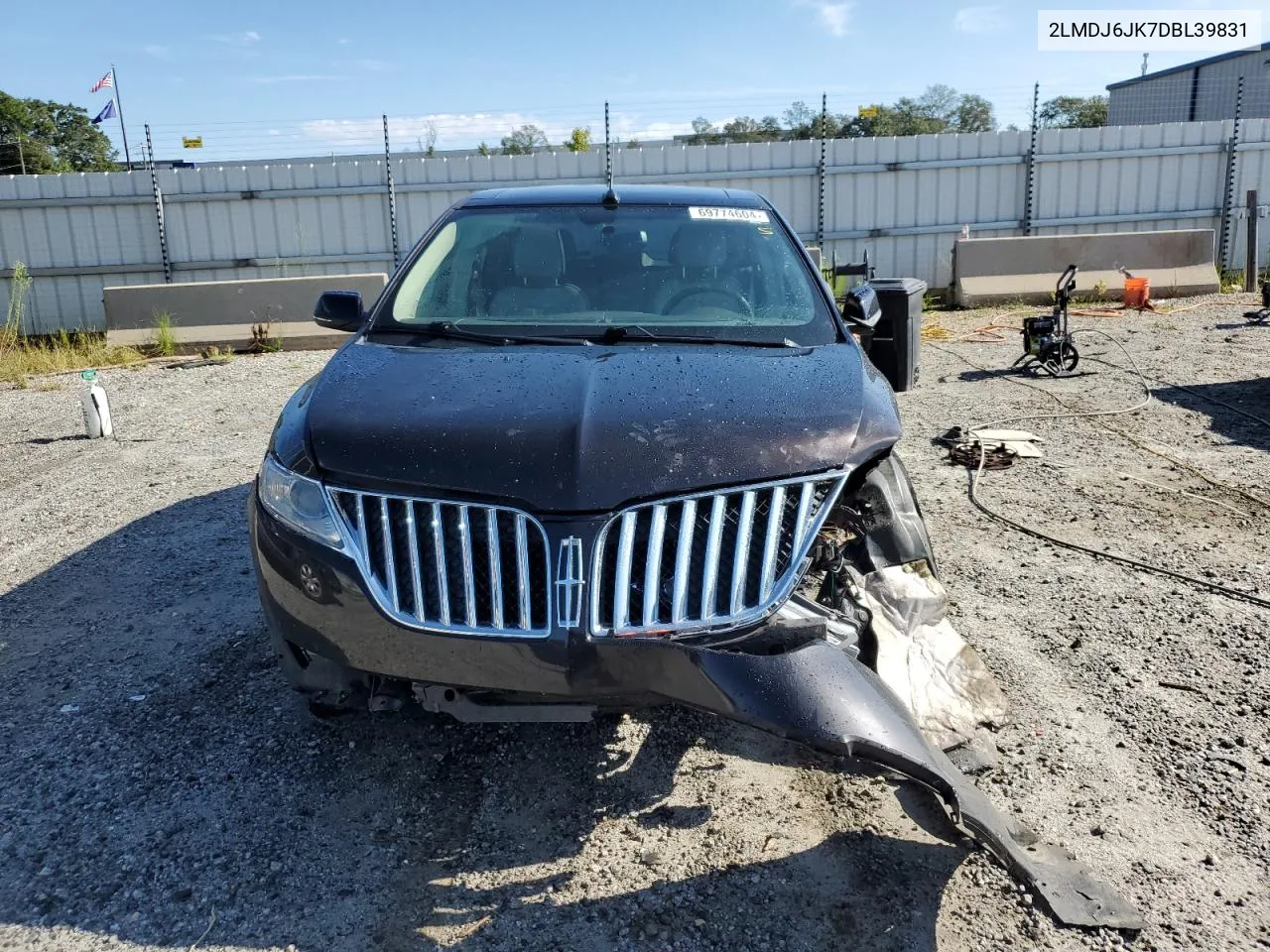 2LMDJ6JK7DBL39831 2013 Lincoln Mkx