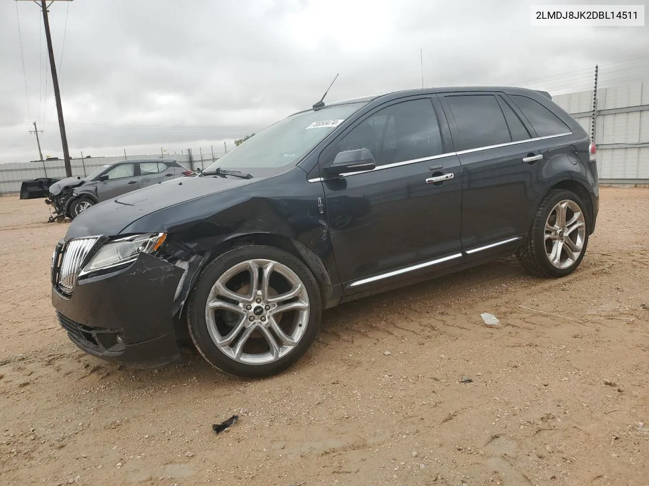 2013 Lincoln Mkx VIN: 2LMDJ8JK2DBL14511 Lot: 70058474