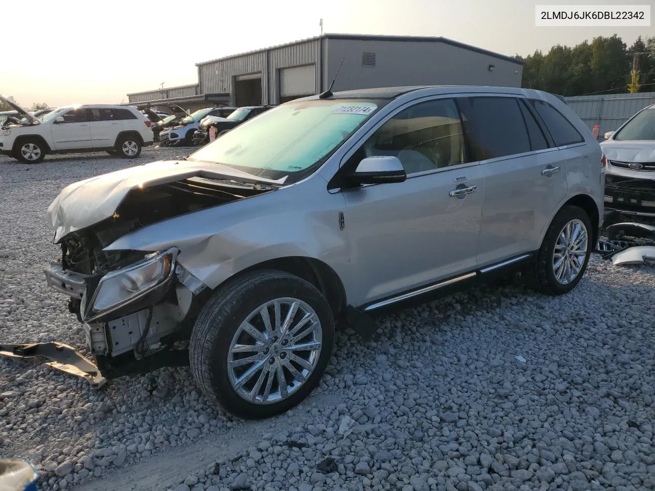 2013 Lincoln Mkx VIN: 2LMDJ6JK6DBL22342 Lot: 71232174