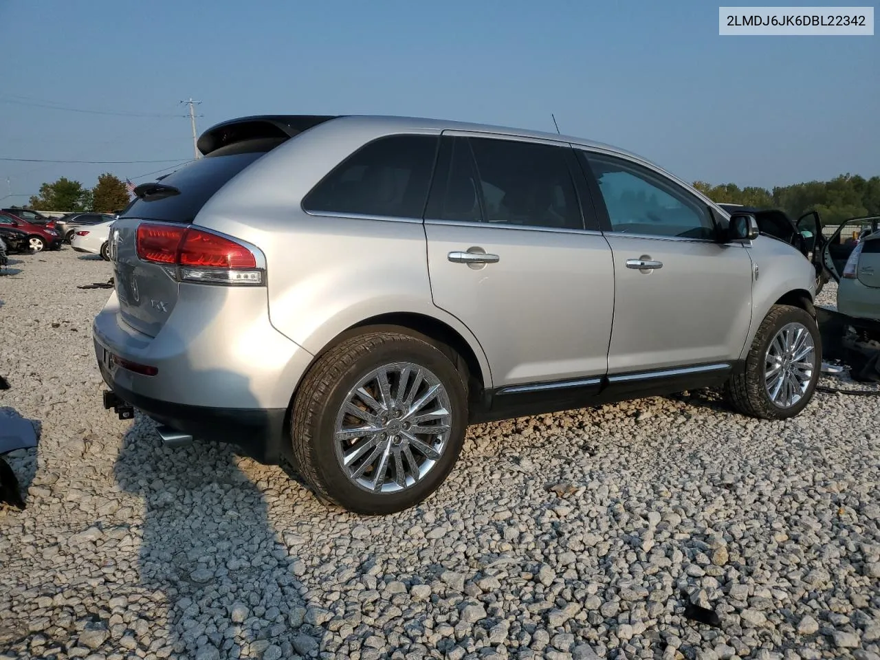 2013 Lincoln Mkx VIN: 2LMDJ6JK6DBL22342 Lot: 71232174