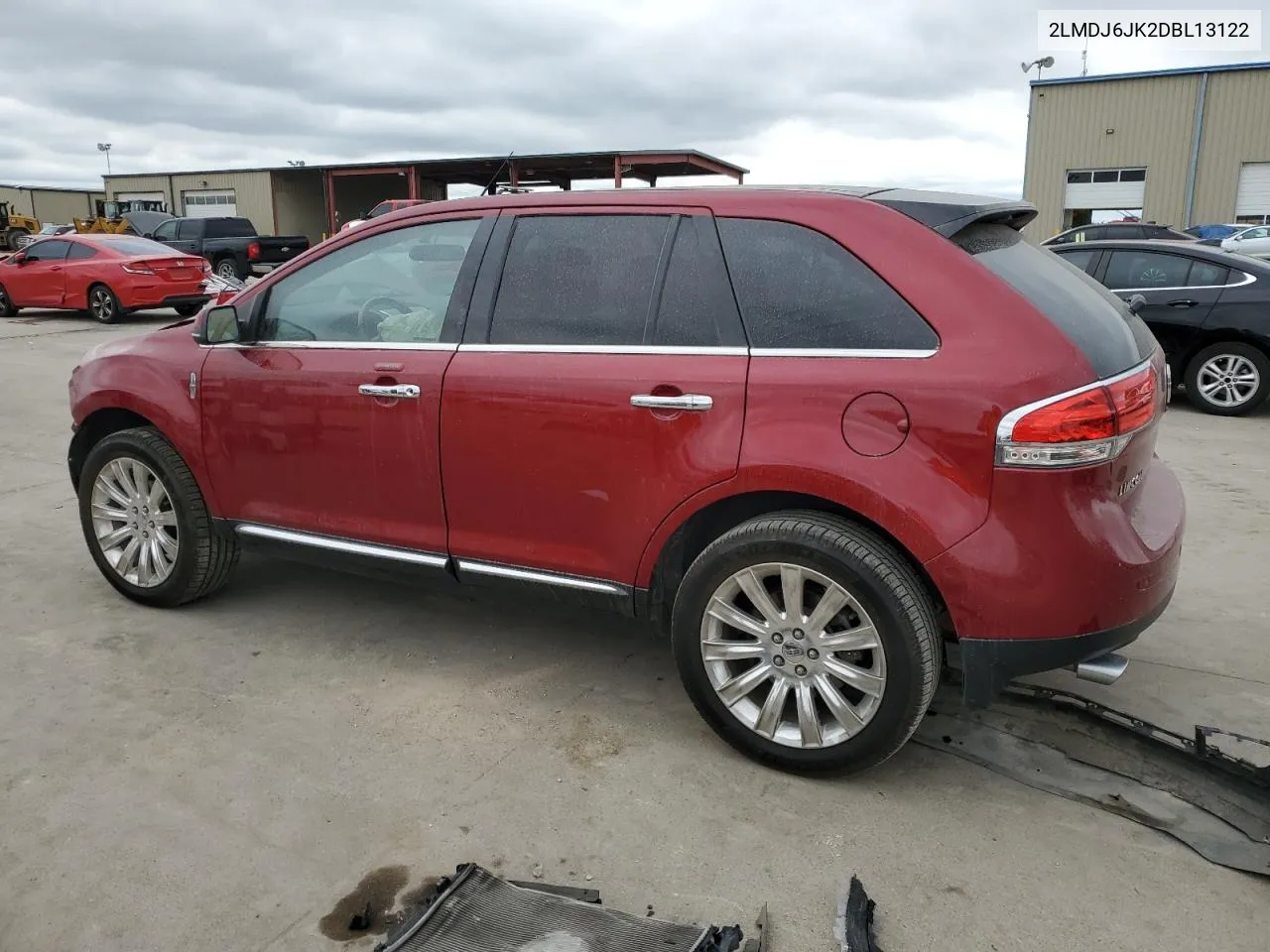 2013 Lincoln Mkx VIN: 2LMDJ6JK2DBL13122 Lot: 71263174