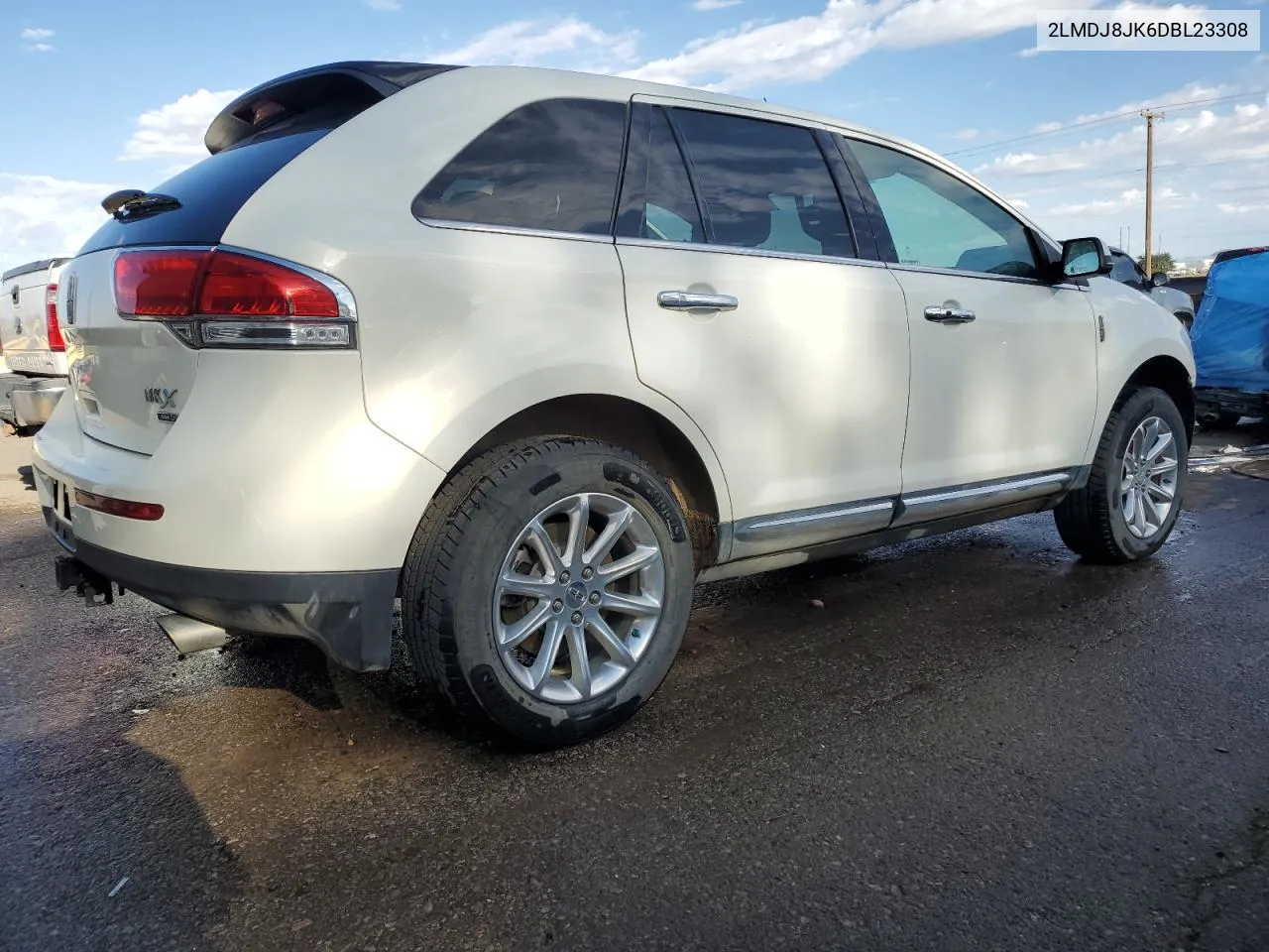 2013 Lincoln Mkx VIN: 2LMDJ8JK6DBL23308 Lot: 71428254