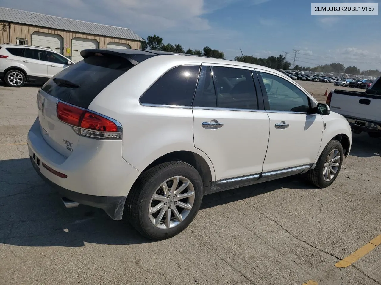 2013 Lincoln Mkx VIN: 2LMDJ8JK2DBL19157 Lot: 71549654