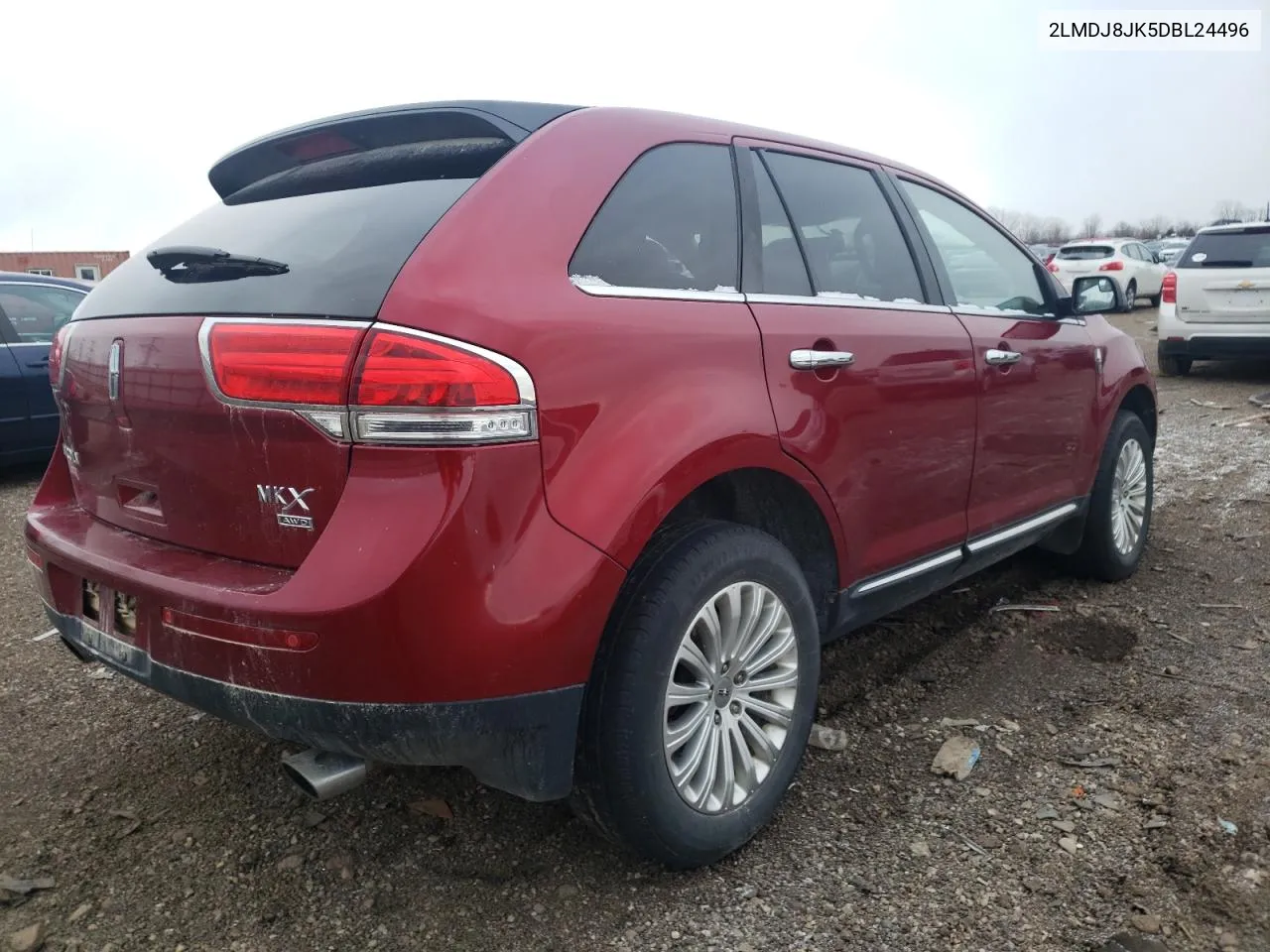 2013 Lincoln Mkx VIN: 2LMDJ8JK5DBL24496 Lot: 80894823