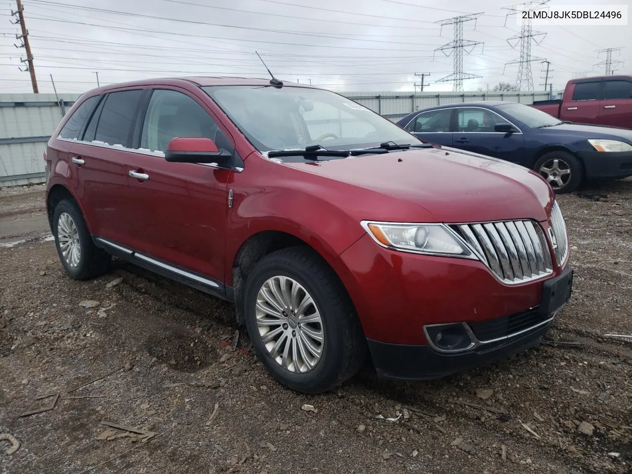 2013 Lincoln Mkx VIN: 2LMDJ8JK5DBL24496 Lot: 80894823