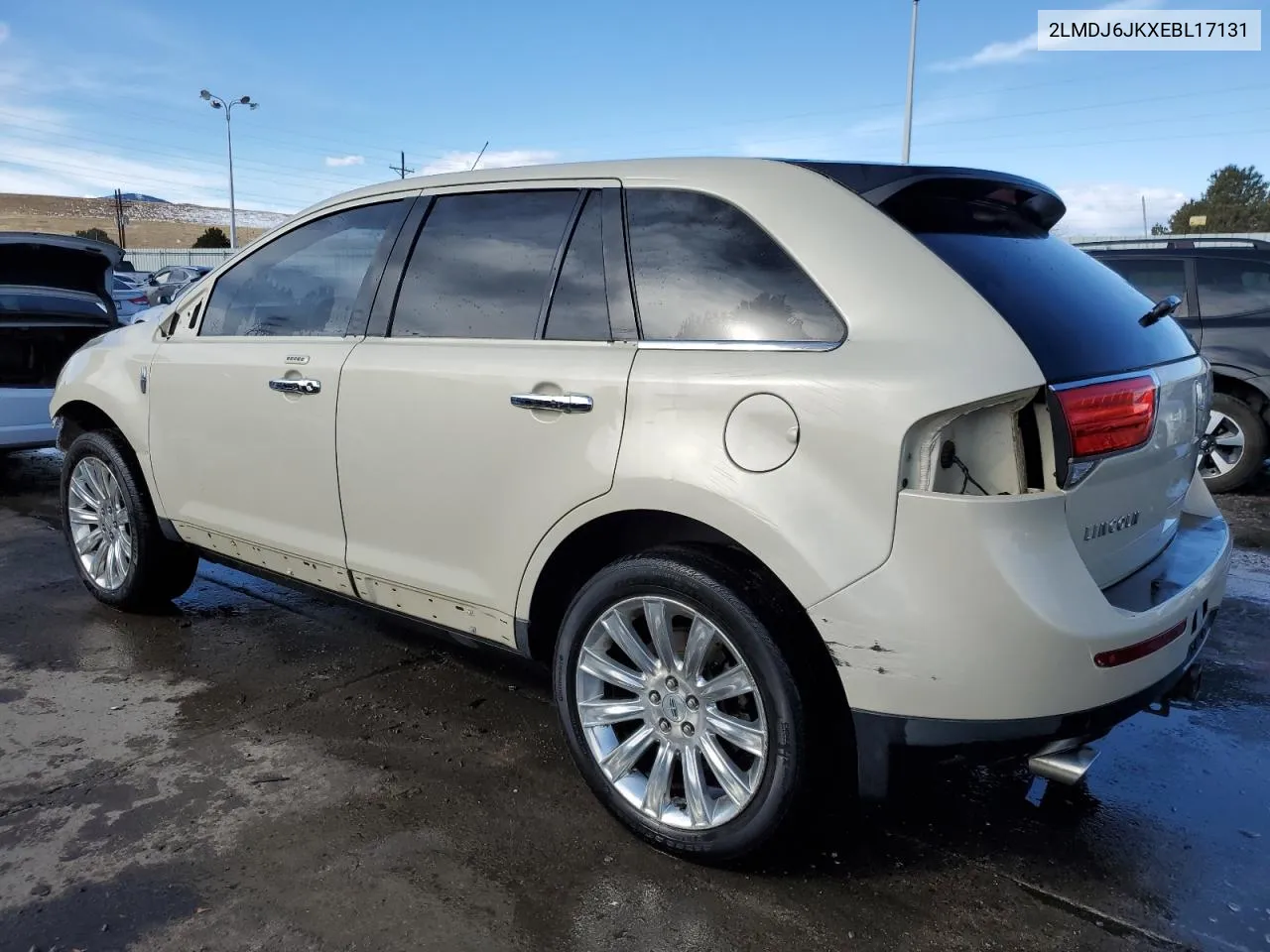 2014 Lincoln Mkx VIN: 2LMDJ6JKXEBL17131 Lot: 41811194