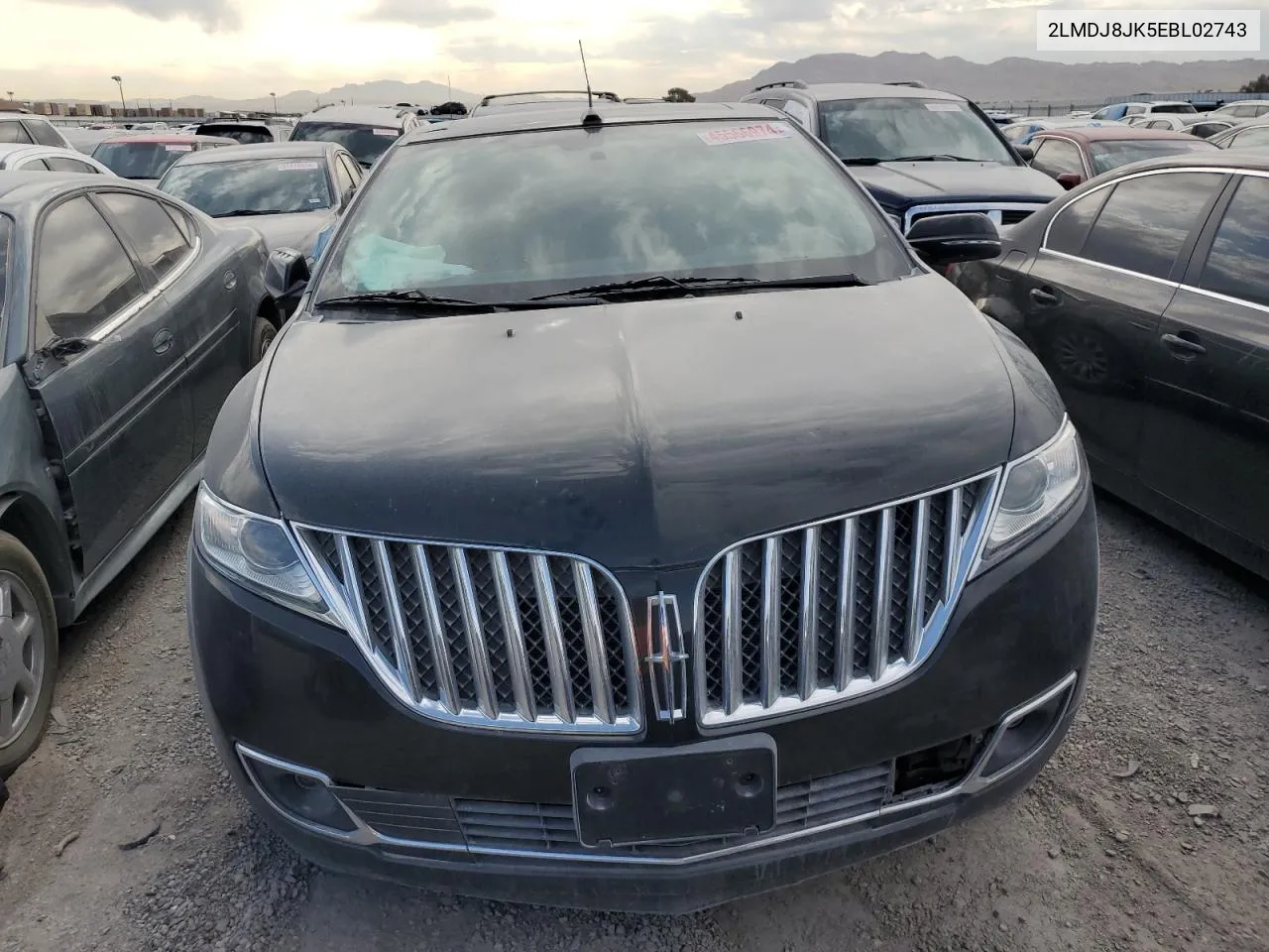 2014 Lincoln Mkx VIN: 2LMDJ8JK5EBL02743 Lot: 45566974