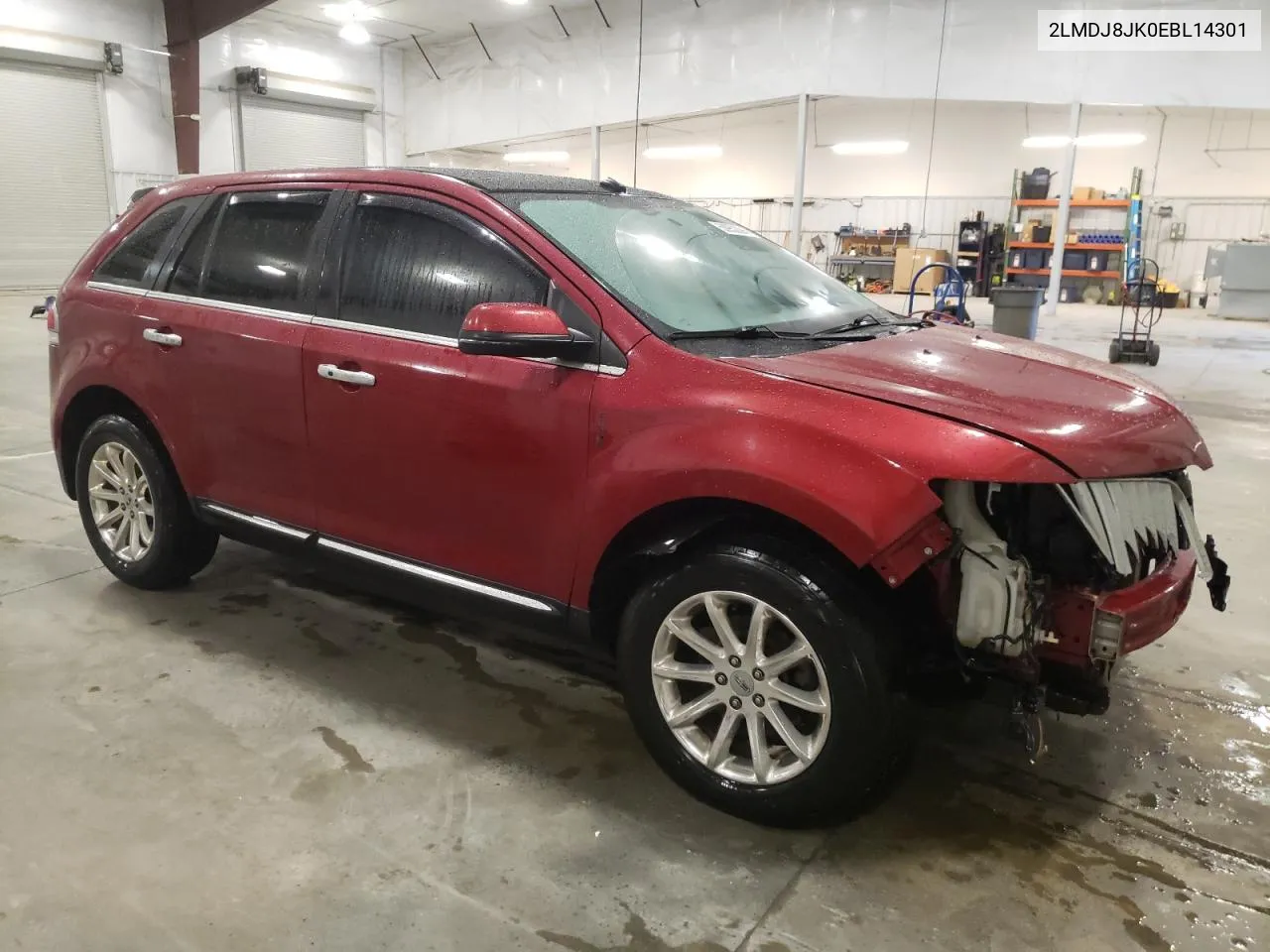 2014 Lincoln Mkx VIN: 2LMDJ8JK0EBL14301 Lot: 50952294