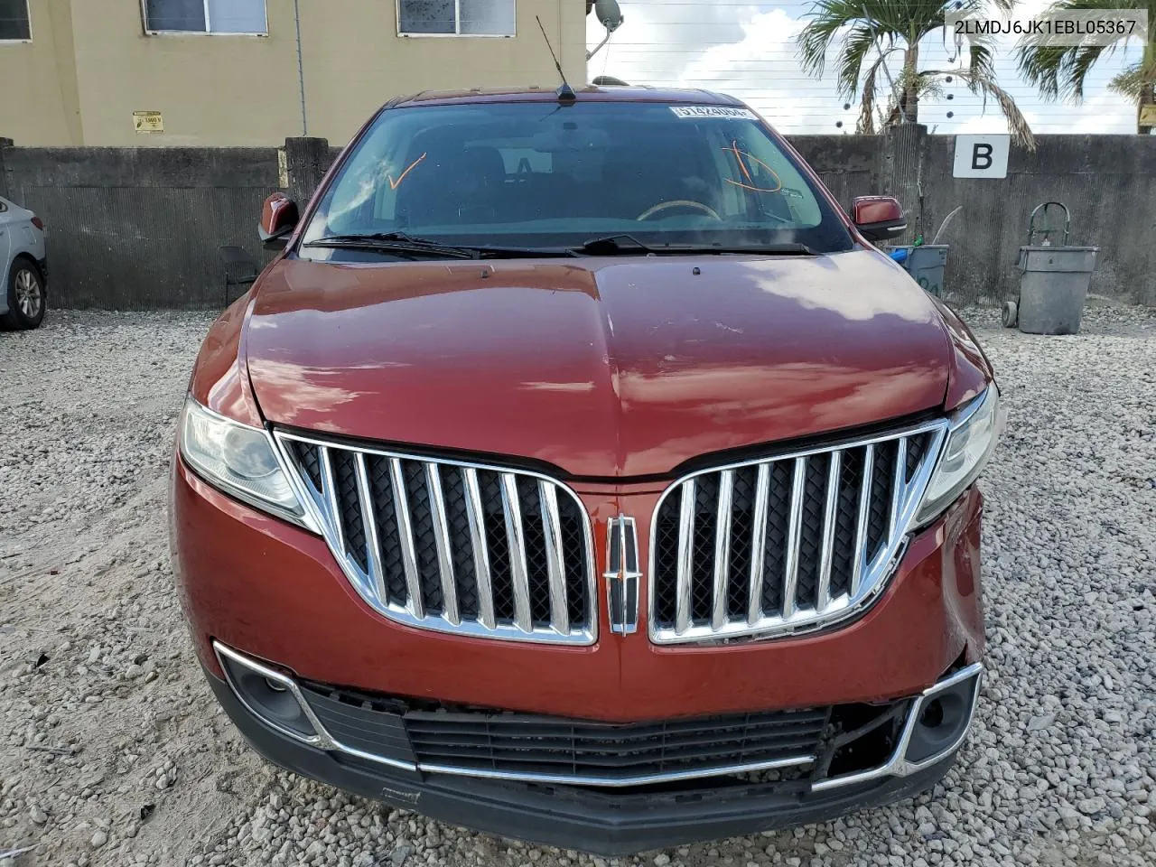 2014 Lincoln Mkx VIN: 2LMDJ6JK1EBL05367 Lot: 51424064