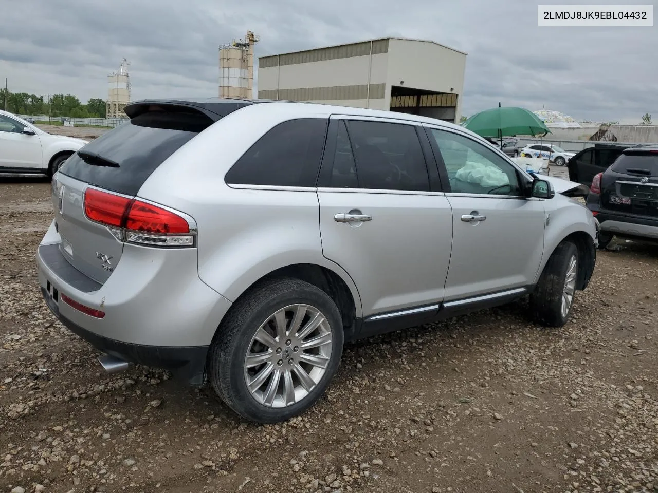 2LMDJ8JK9EBL04432 2014 Lincoln Mkx