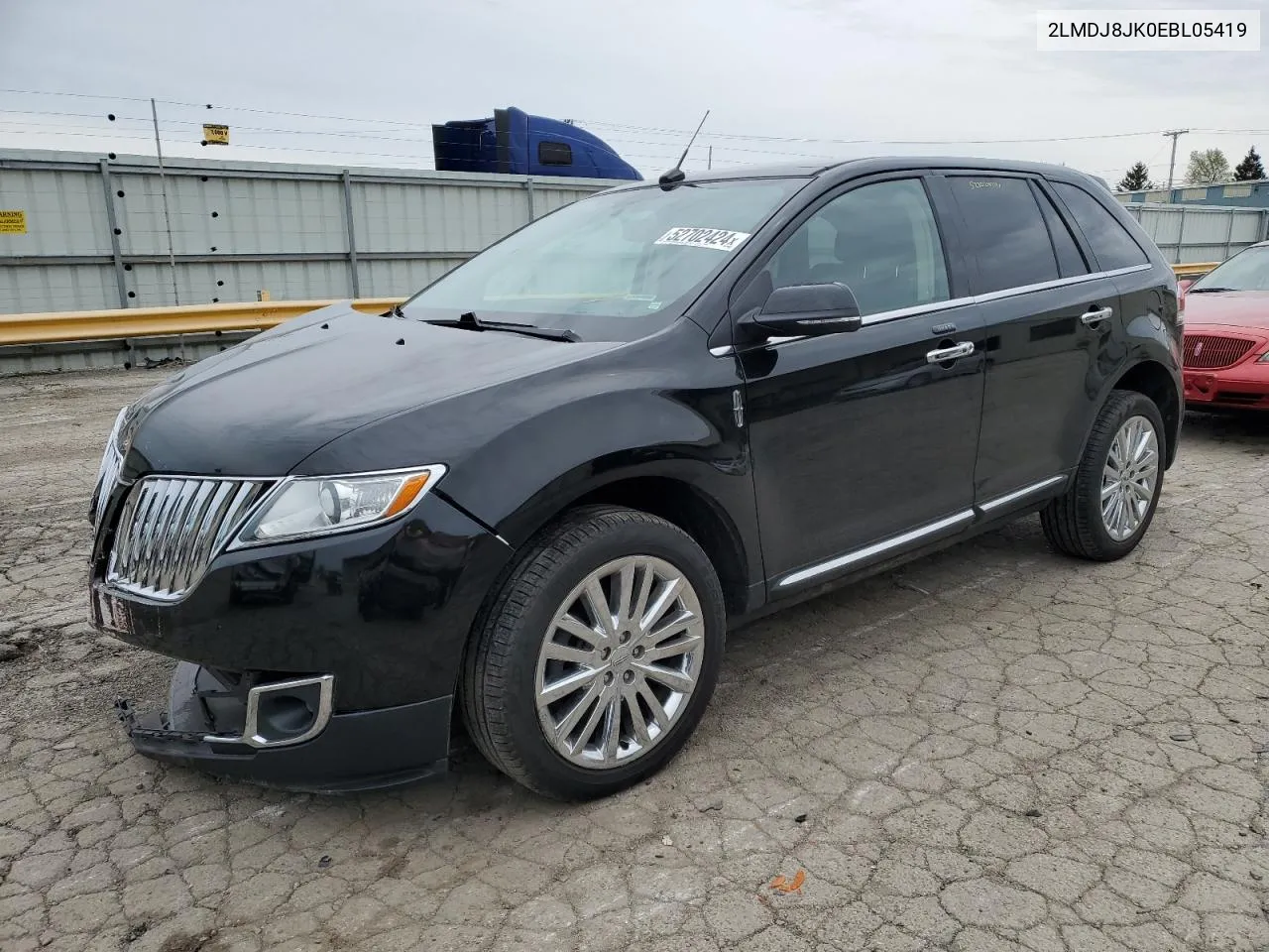 2014 Lincoln Mkx VIN: 2LMDJ8JK0EBL05419 Lot: 52702424