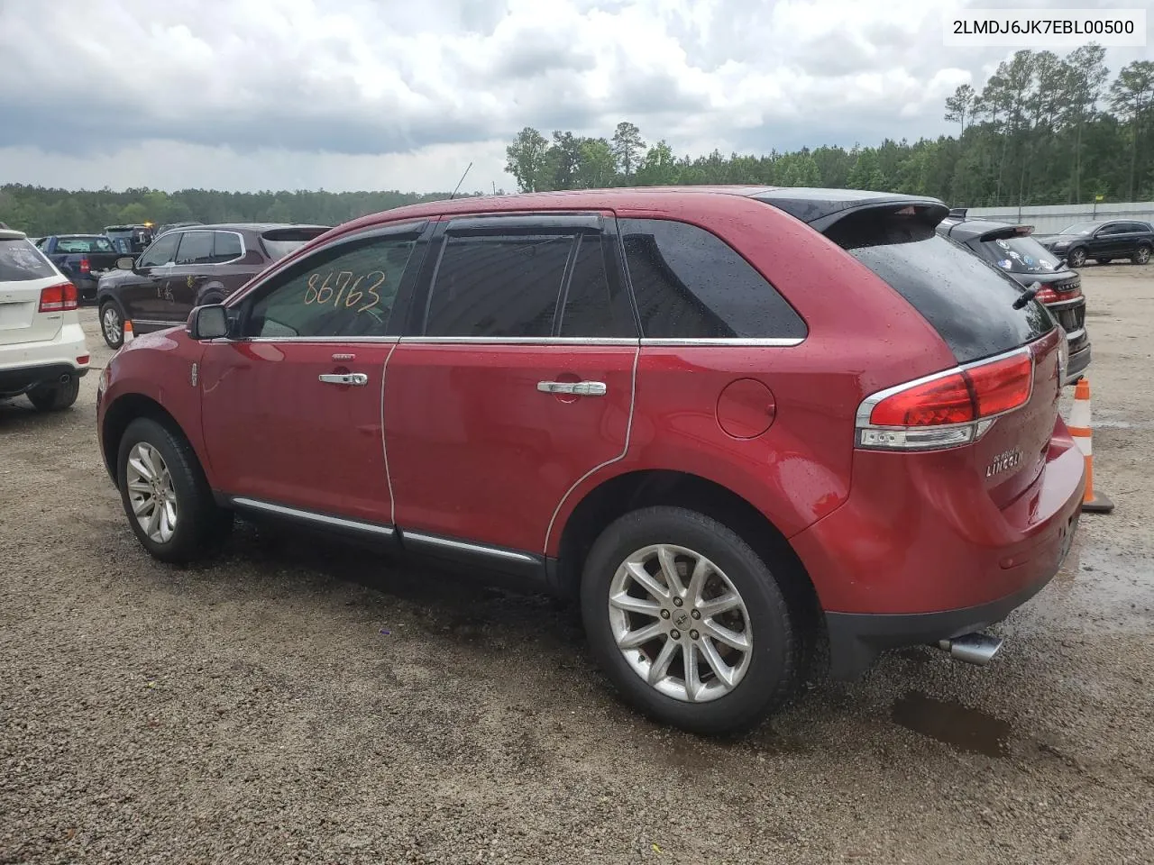 2LMDJ6JK7EBL00500 2014 Lincoln Mkx