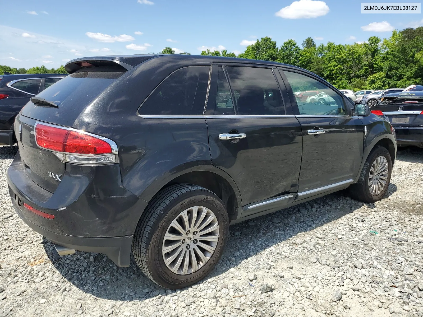 2014 Lincoln Mkx VIN: 2LMDJ6JK7EBL08127 Lot: 54537294