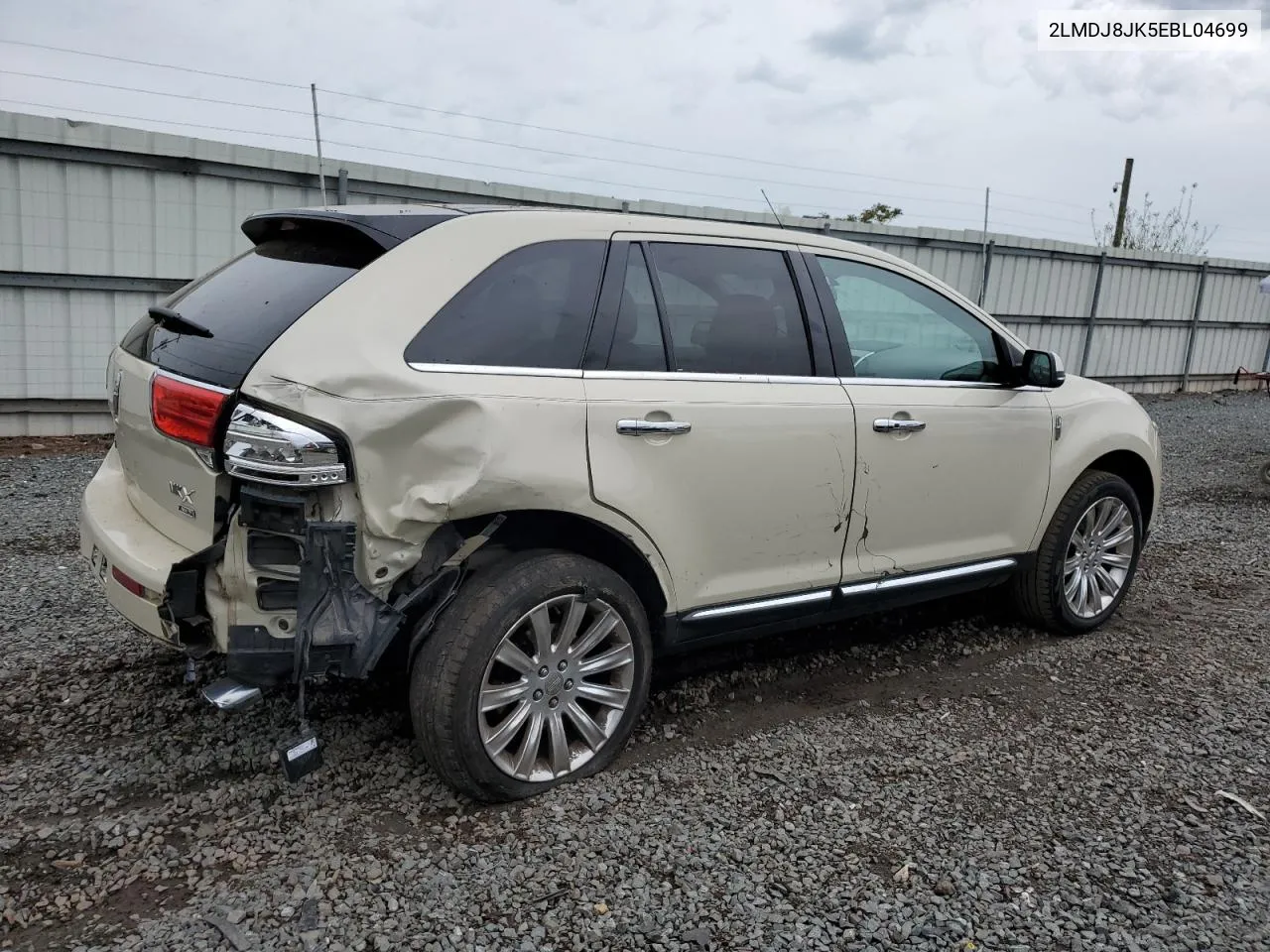 2014 Lincoln Mkx VIN: 2LMDJ8JK5EBL04699 Lot: 54595414