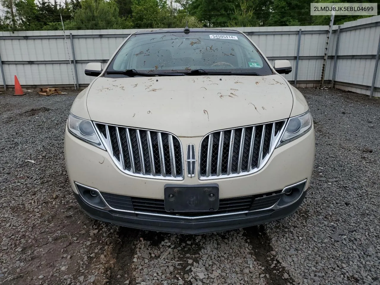 2014 Lincoln Mkx VIN: 2LMDJ8JK5EBL04699 Lot: 54595414