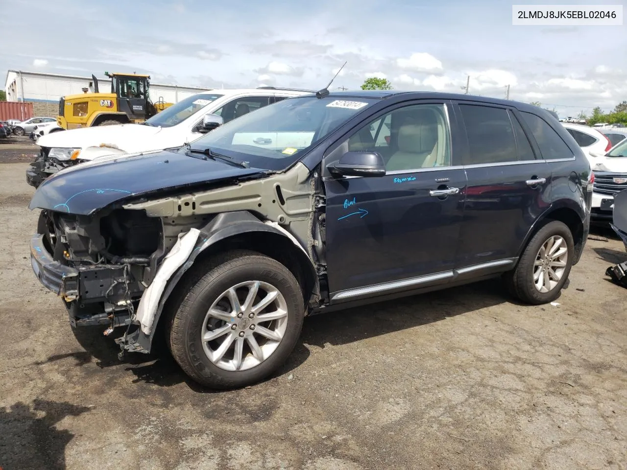 2LMDJ8JK5EBL02046 2014 Lincoln Mkx