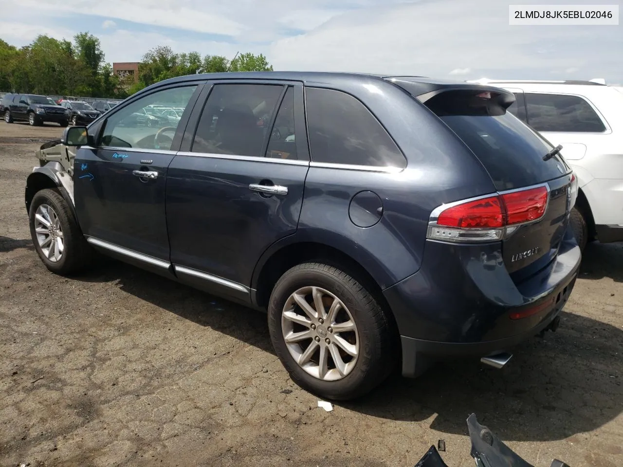 2014 Lincoln Mkx VIN: 2LMDJ8JK5EBL02046 Lot: 54793014