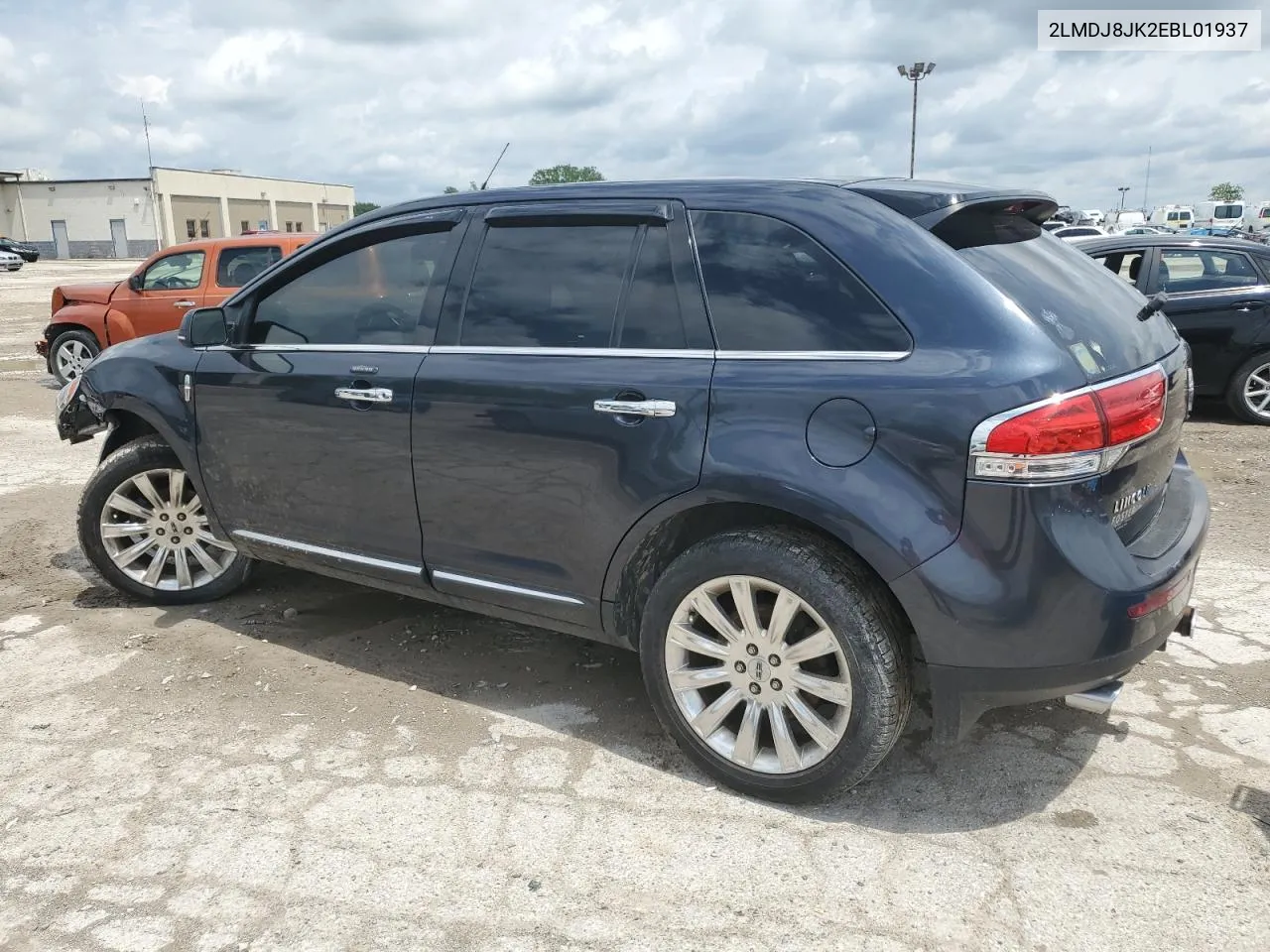 2014 Lincoln Mkx VIN: 2LMDJ8JK2EBL01937 Lot: 55208884