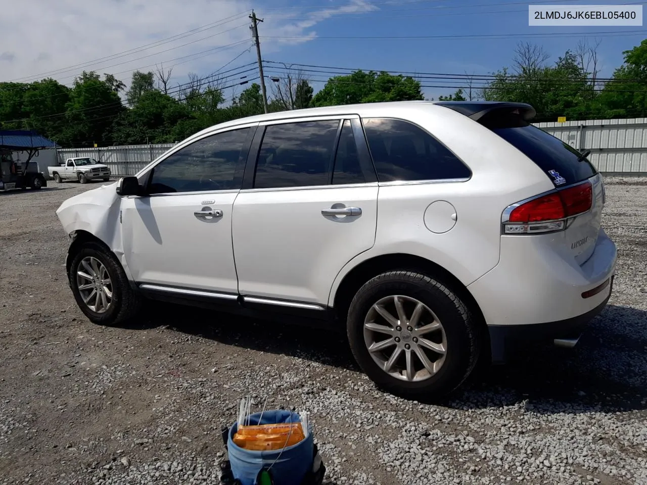 2014 Lincoln Mkx VIN: 2LMDJ6JK6EBL05400 Lot: 55909964