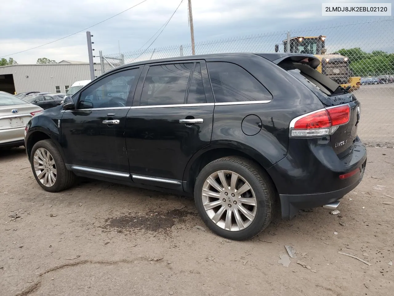 2014 Lincoln Mkx VIN: 2LMDJ8JK2EBL02120 Lot: 55925394