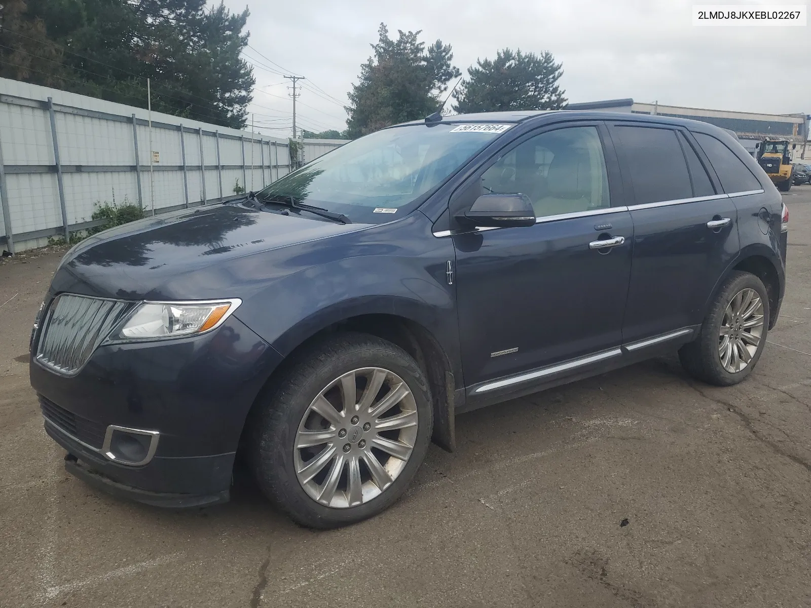 2014 Lincoln Mkx VIN: 2LMDJ8JKXEBL02267 Lot: 56157664