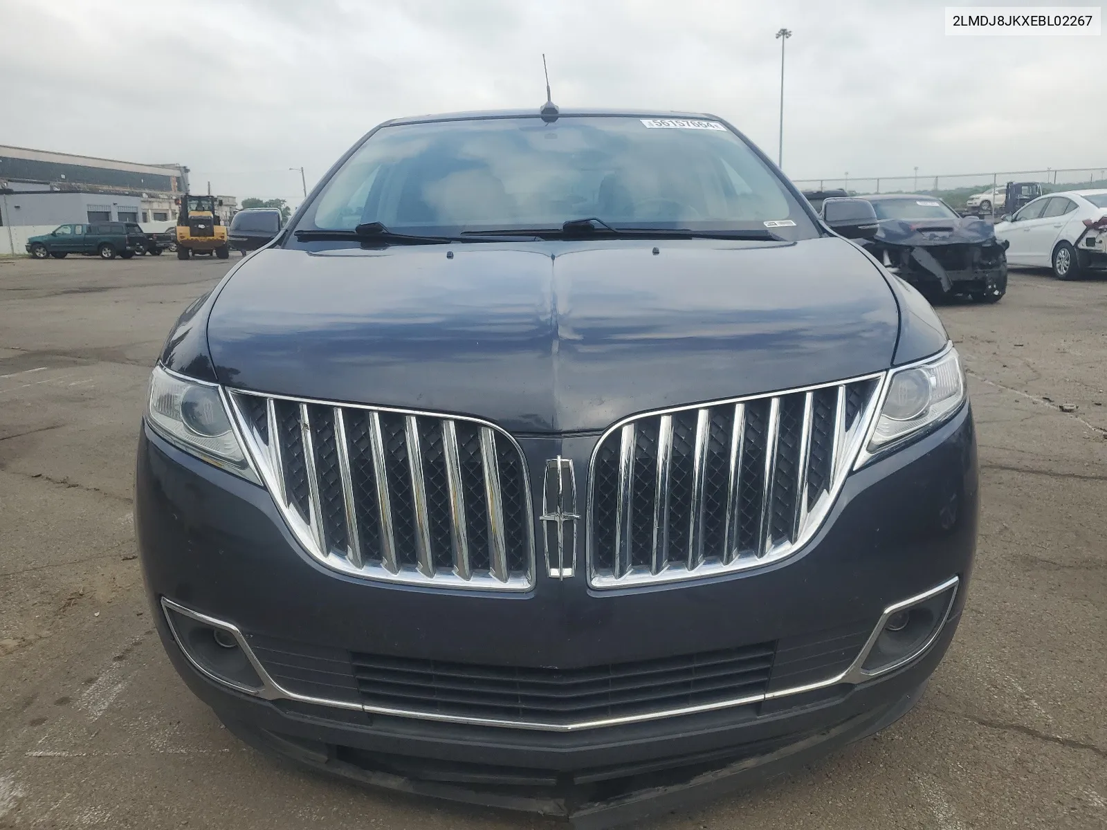 2014 Lincoln Mkx VIN: 2LMDJ8JKXEBL02267 Lot: 56157664