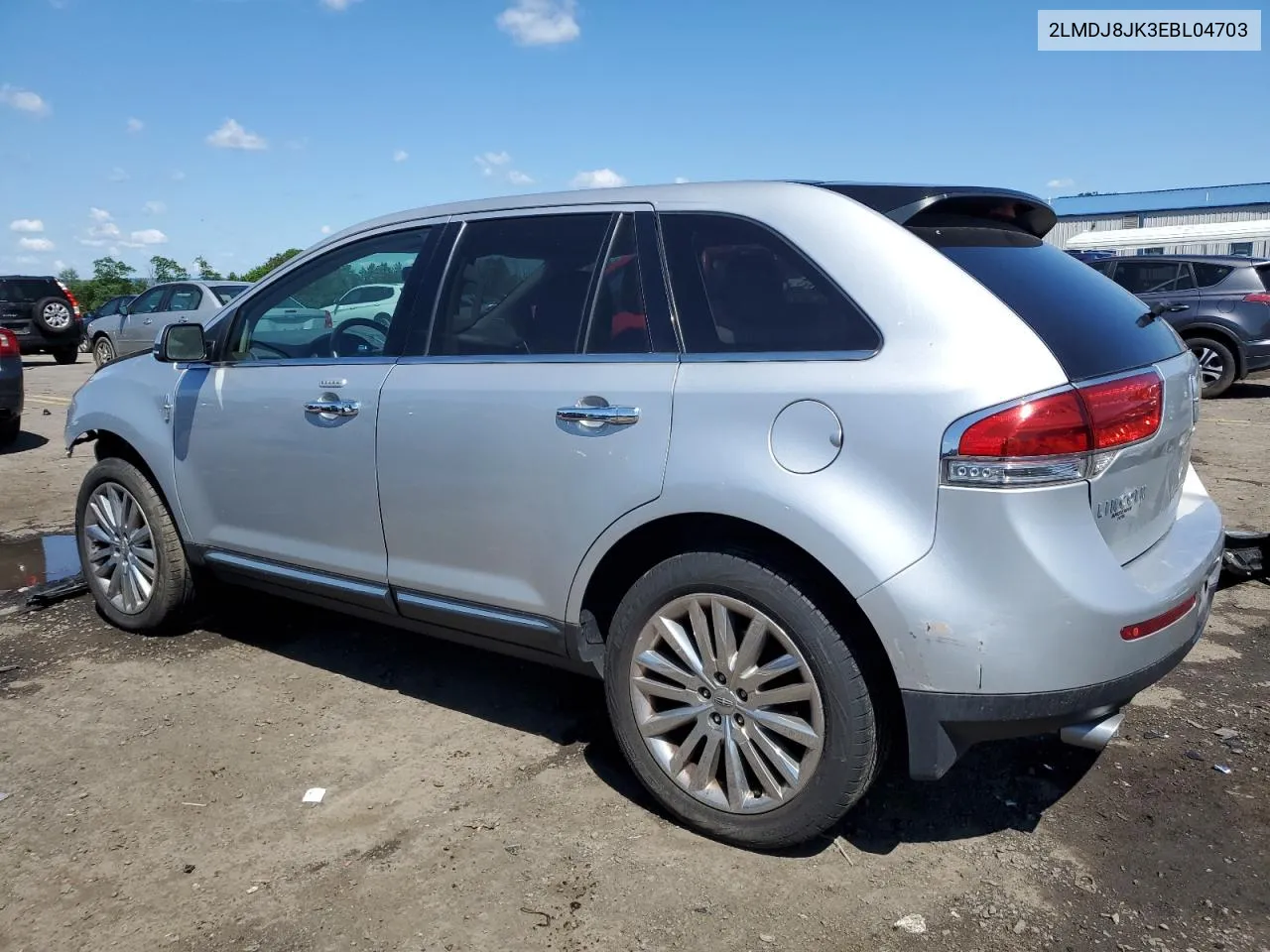 2014 Lincoln Mkx VIN: 2LMDJ8JK3EBL04703 Lot: 56387284