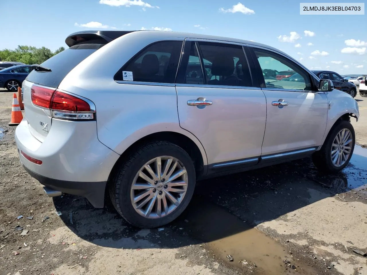 2014 Lincoln Mkx VIN: 2LMDJ8JK3EBL04703 Lot: 56387284