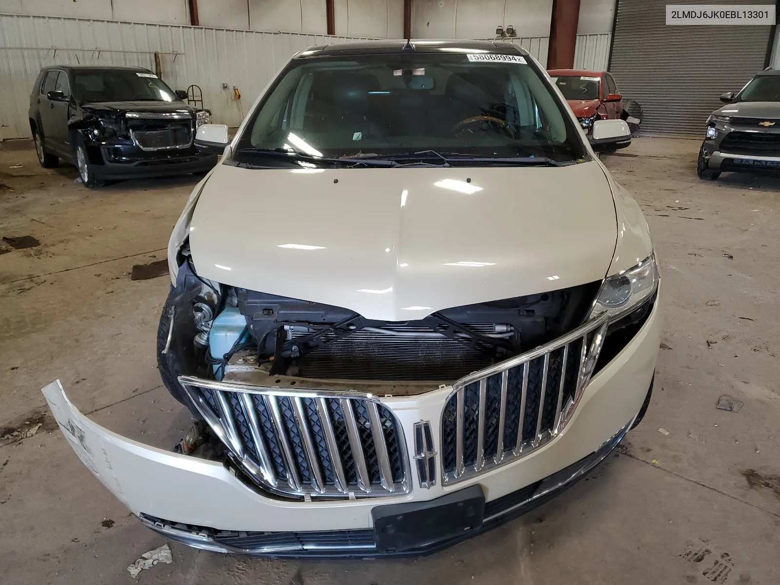 2014 Lincoln Mkx VIN: 2LMDJ6JK0EBL13301 Lot: 58068994