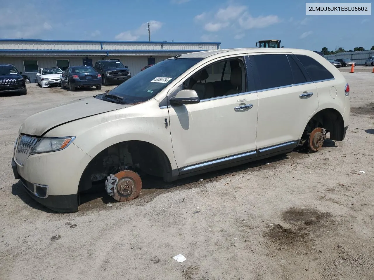 2014 Lincoln Mkx VIN: 2LMDJ6JK1EBL06602 Lot: 58085724