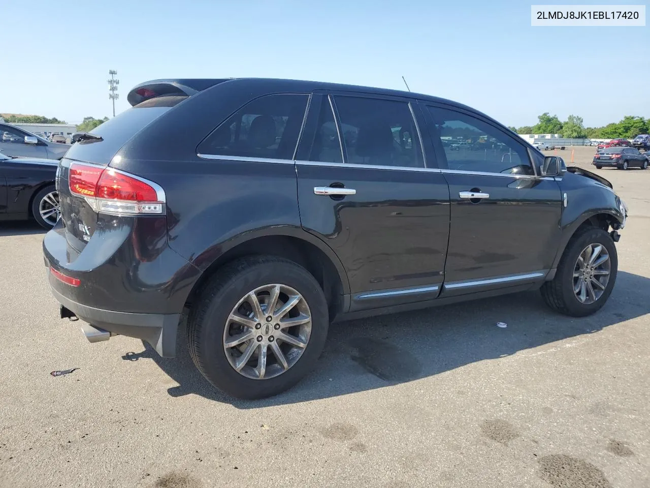 2LMDJ8JK1EBL17420 2014 Lincoln Mkx