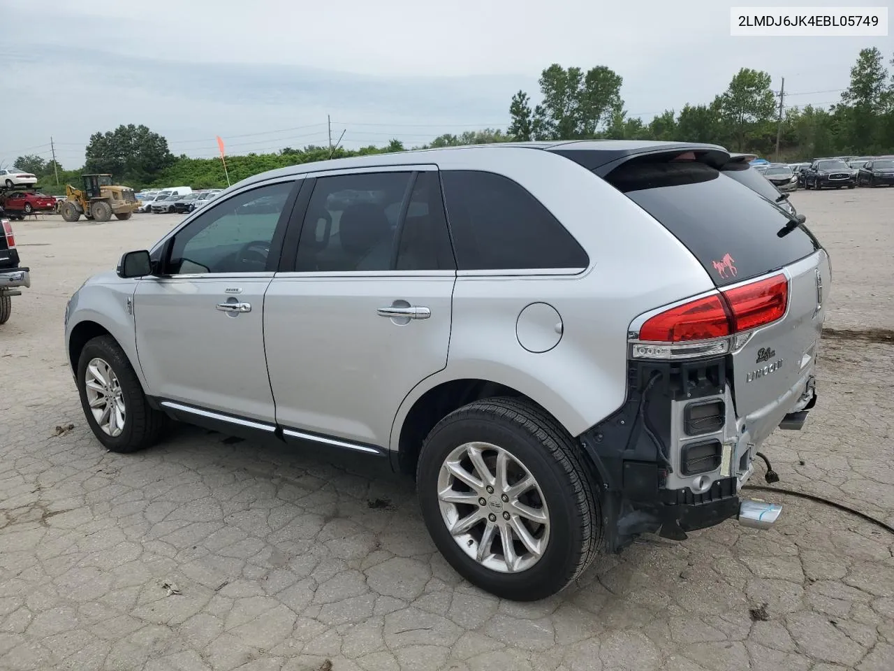 2014 Lincoln Mkx VIN: 2LMDJ6JK4EBL05749 Lot: 61123624