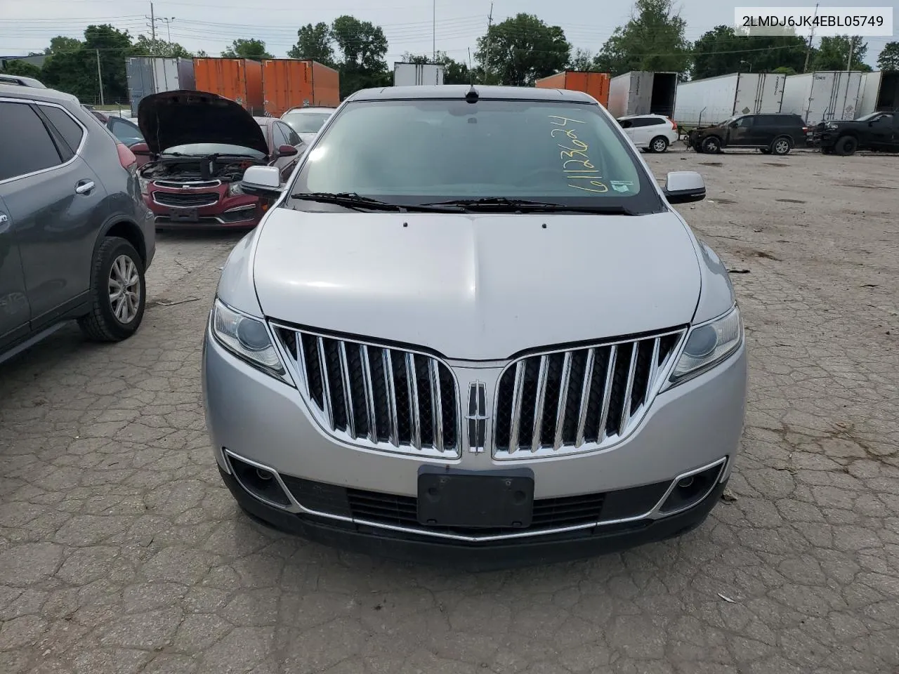 2014 Lincoln Mkx VIN: 2LMDJ6JK4EBL05749 Lot: 61123624