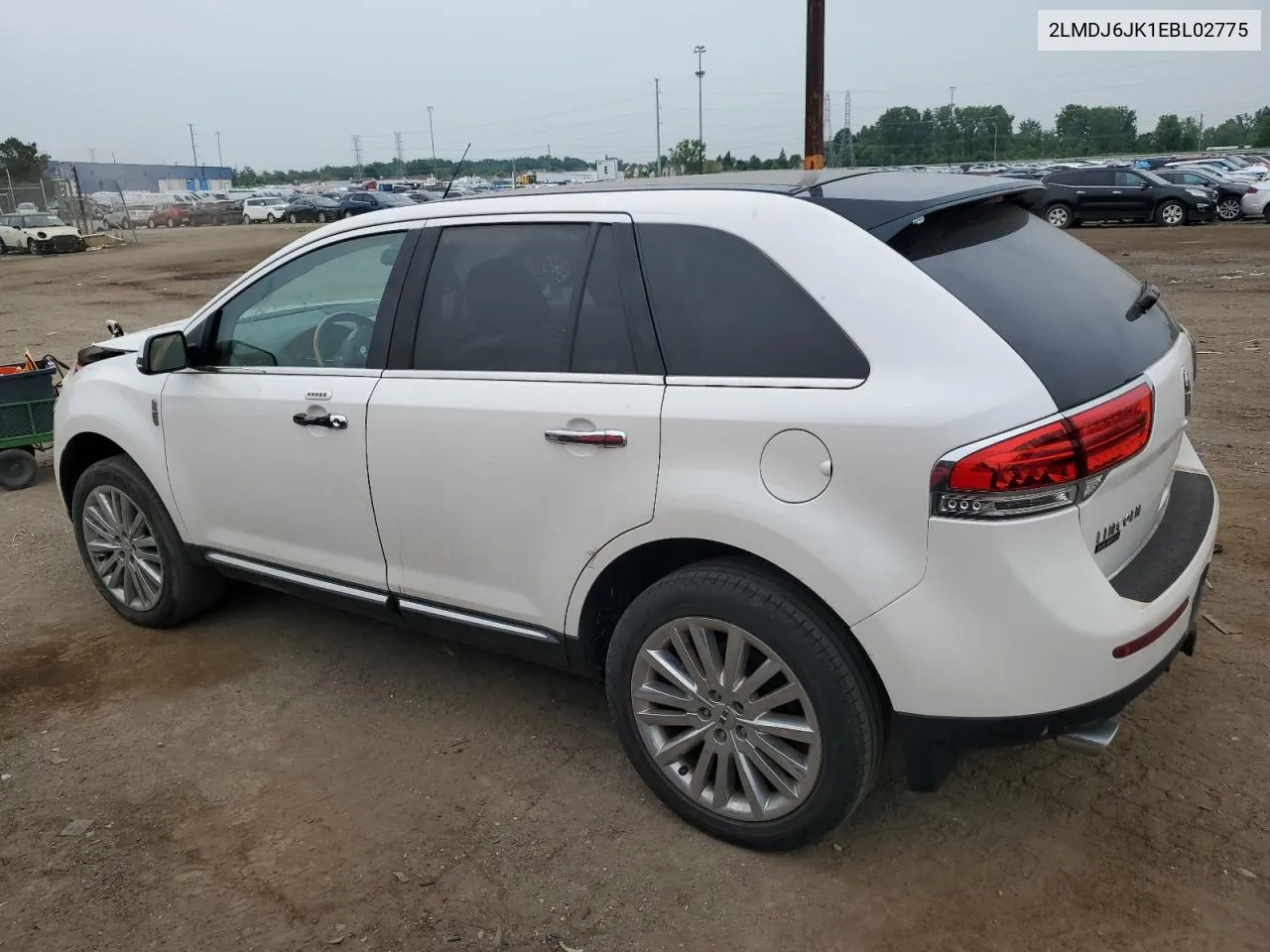 2014 Lincoln Mkx VIN: 2LMDJ6JK1EBL02775 Lot: 61289294