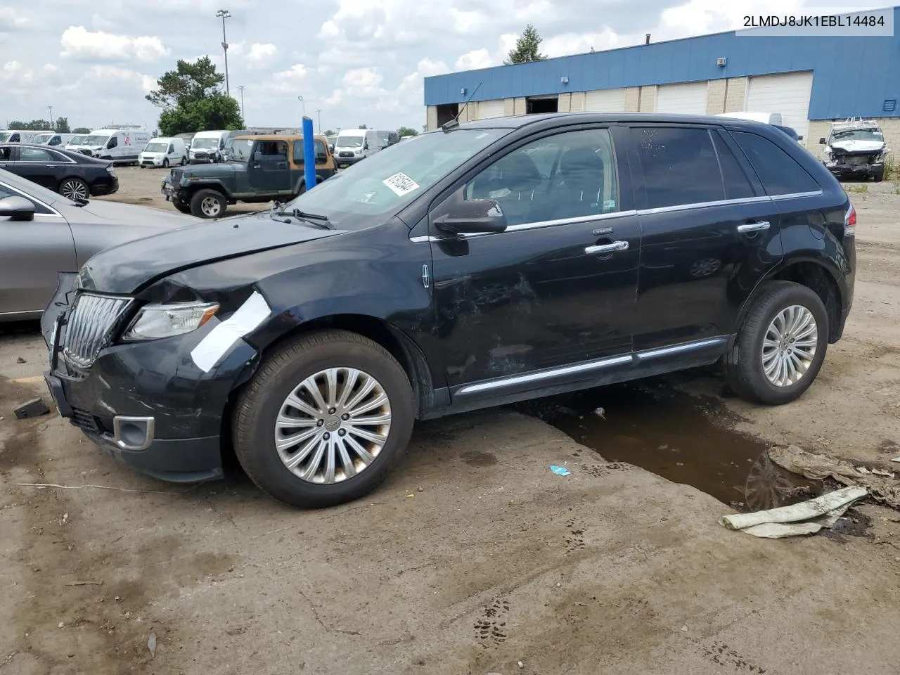 2014 Lincoln Mkx VIN: 2LMDJ8JK1EBL14484 Lot: 61915544