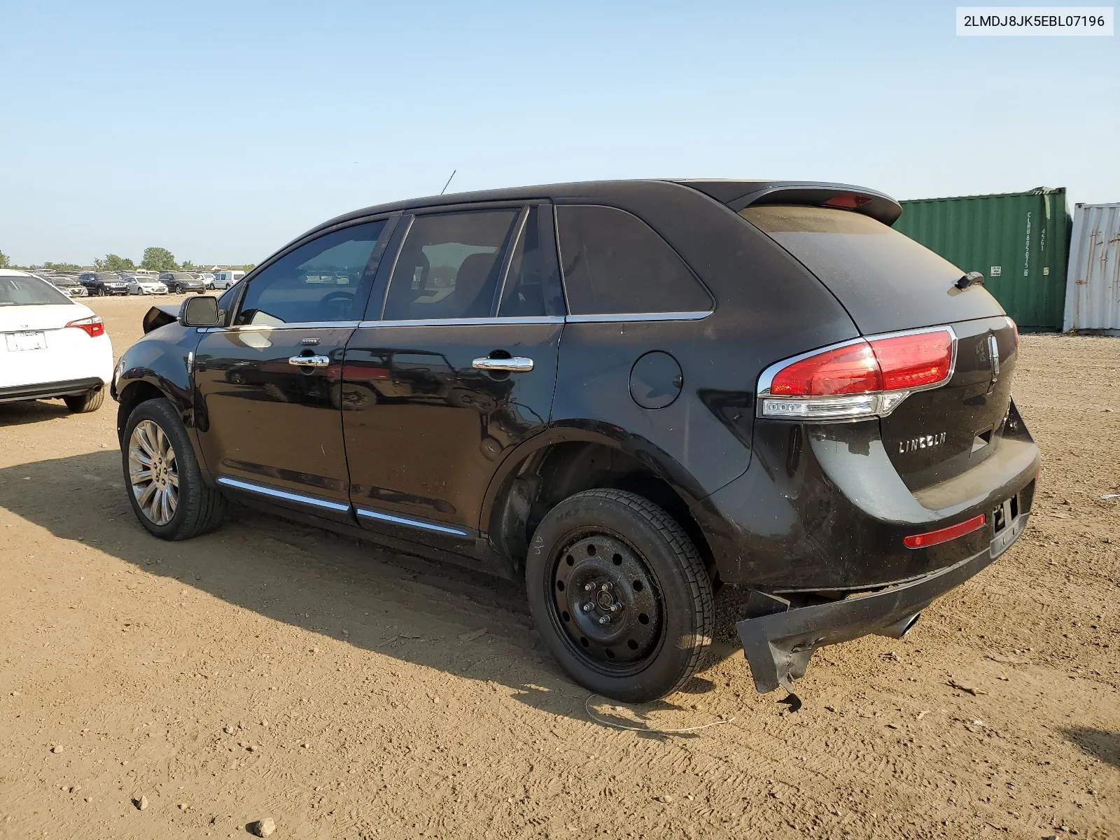 2014 Lincoln Mkx VIN: 2LMDJ8JK5EBL07196 Lot: 63102704