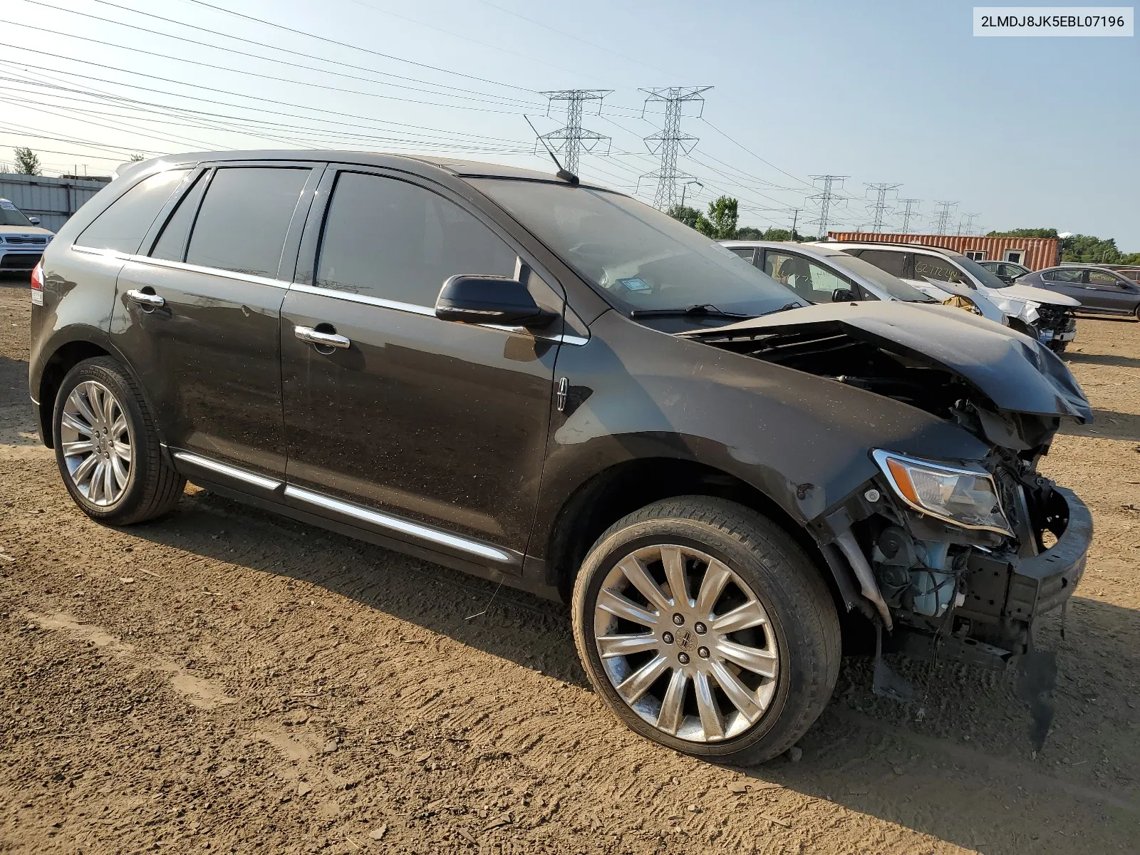 2014 Lincoln Mkx VIN: 2LMDJ8JK5EBL07196 Lot: 63102704