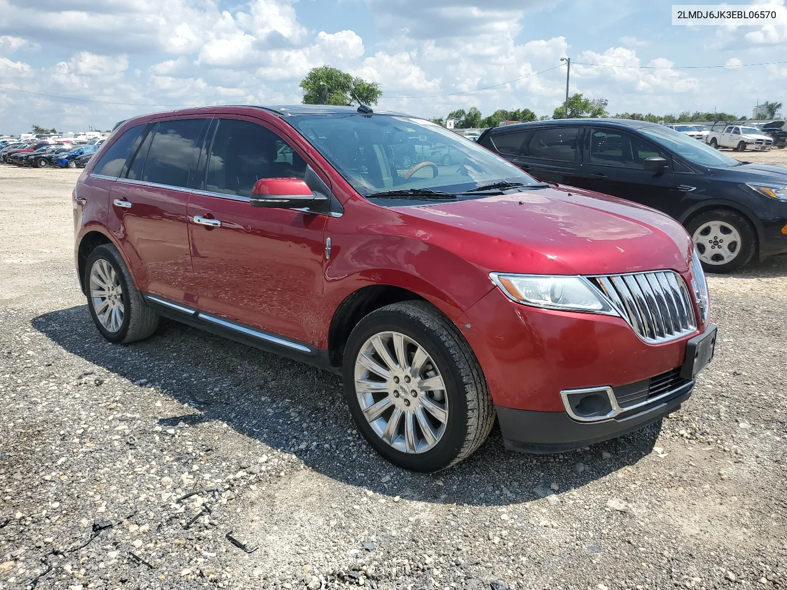 2014 Lincoln Mkx VIN: 2LMDJ6JK3EBL06570 Lot: 63630404