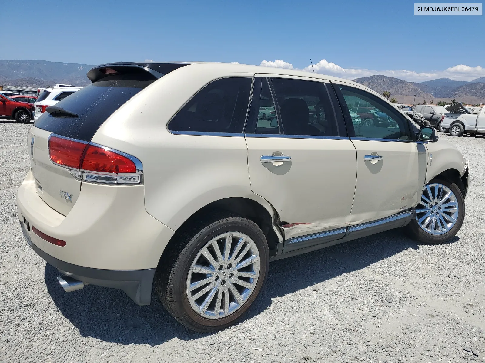 2014 Lincoln Mkx VIN: 2LMDJ6JK6EBL06479 Lot: 63932034