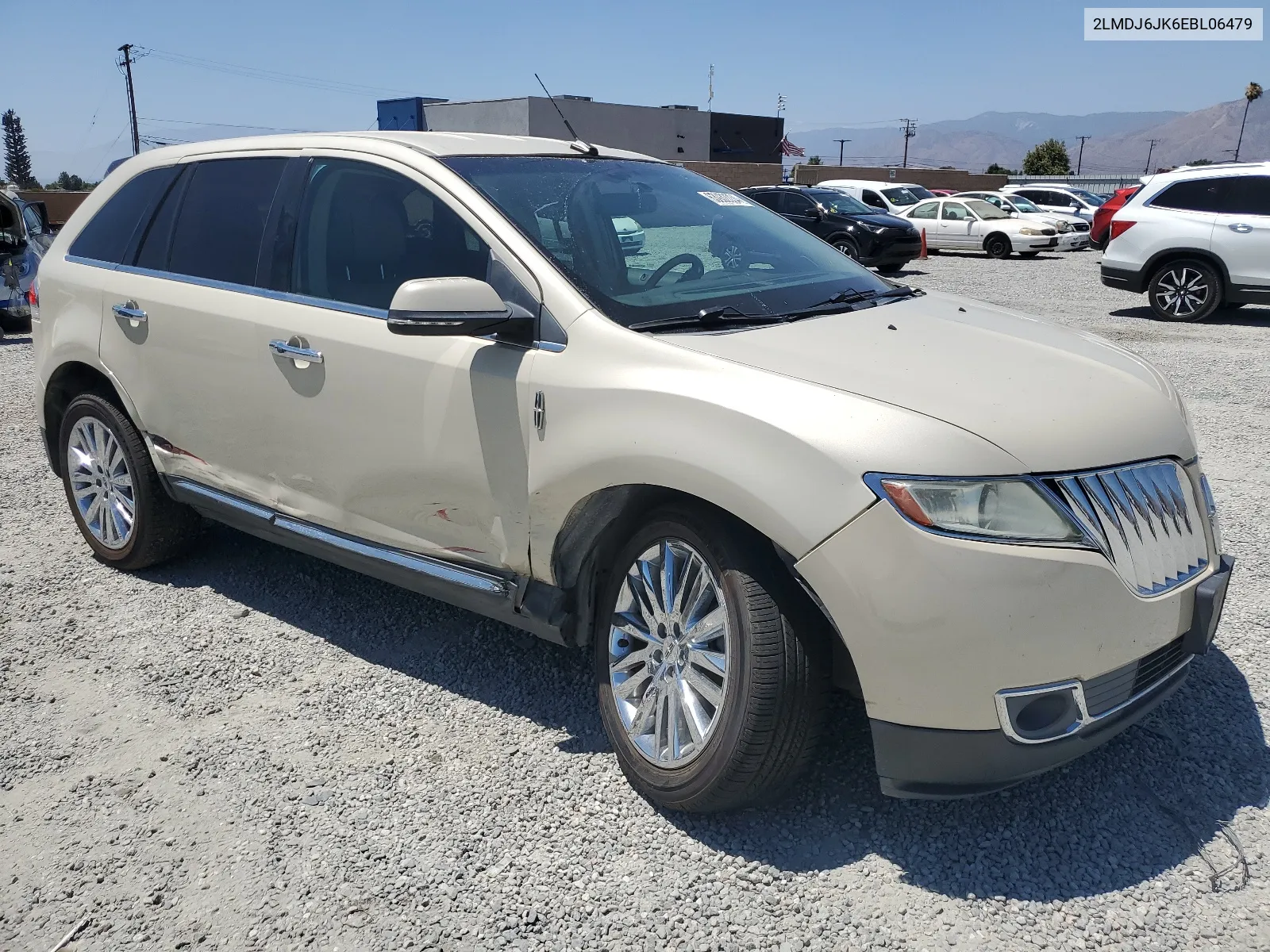 2014 Lincoln Mkx VIN: 2LMDJ6JK6EBL06479 Lot: 63932034