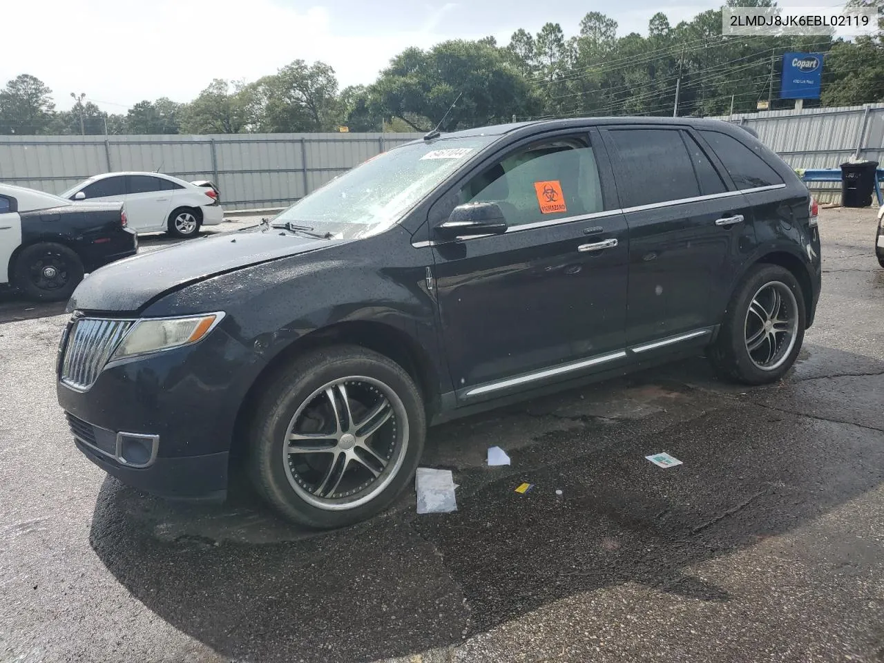 2014 Lincoln Mkx VIN: 2LMDJ8JK6EBL02119 Lot: 64611044