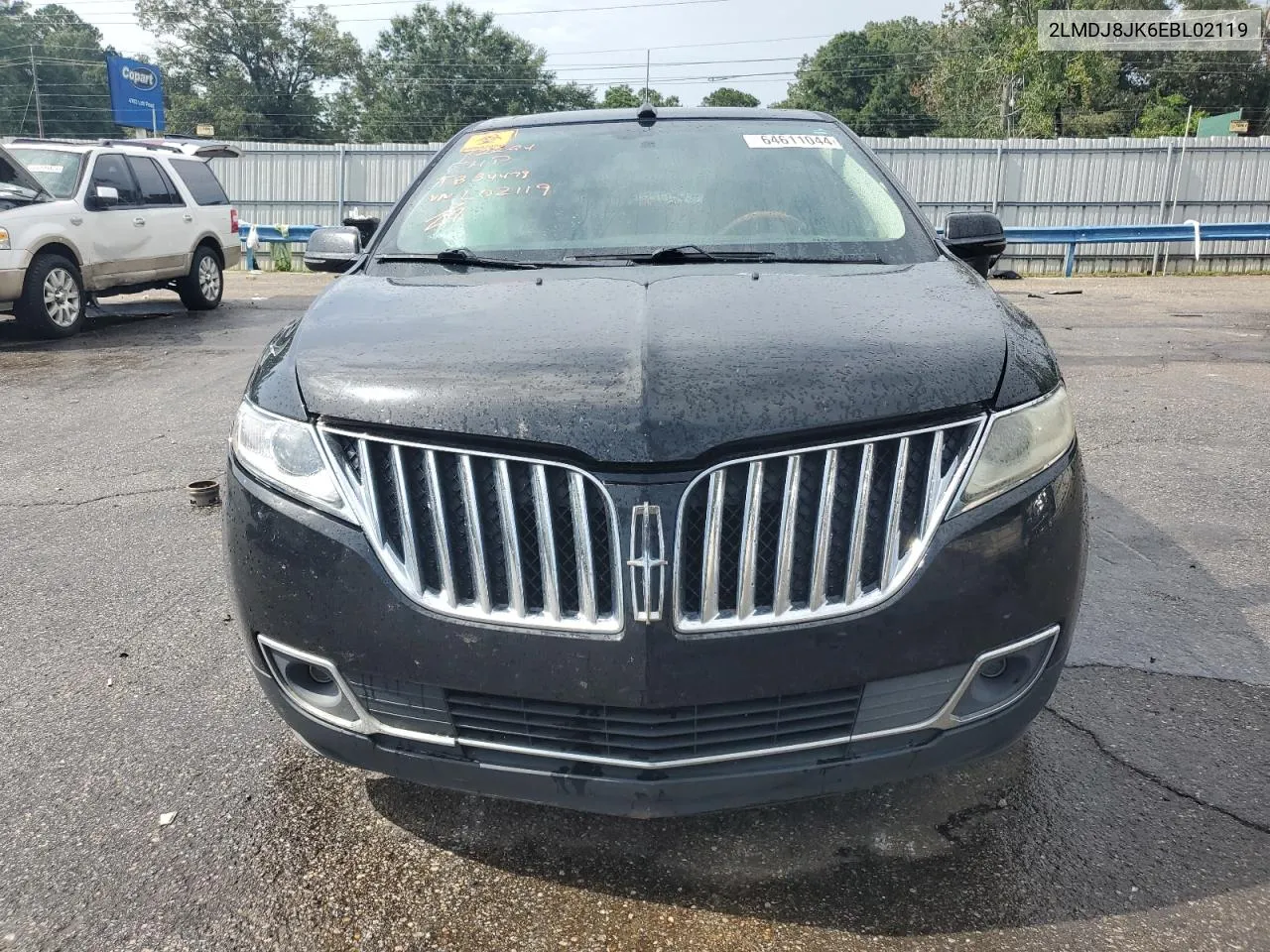 2LMDJ8JK6EBL02119 2014 Lincoln Mkx