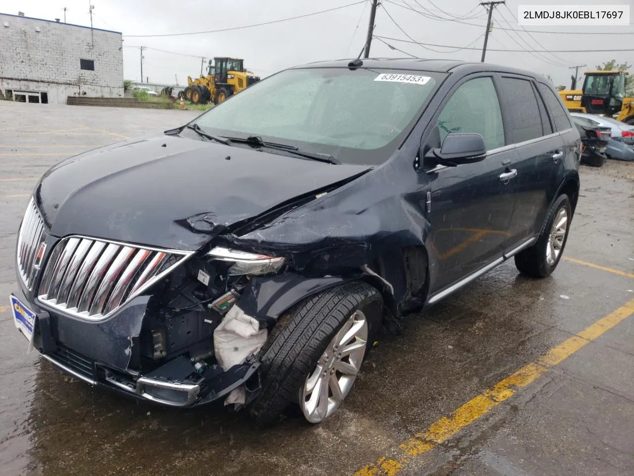 2014 Lincoln Mkx VIN: 2LMDJ8JK0EBL17697 Lot: 64839154