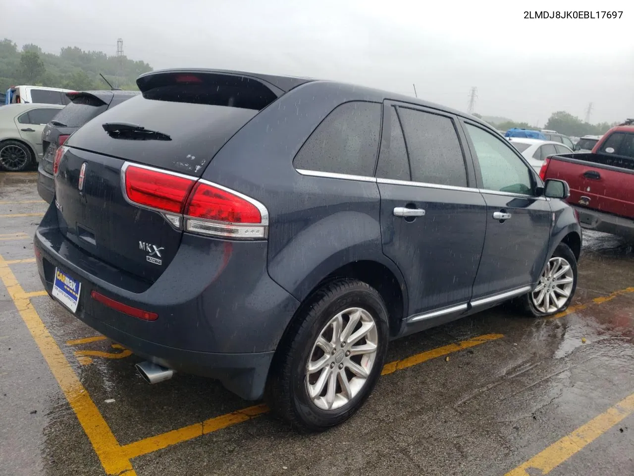 2014 Lincoln Mkx VIN: 2LMDJ8JK0EBL17697 Lot: 64839154