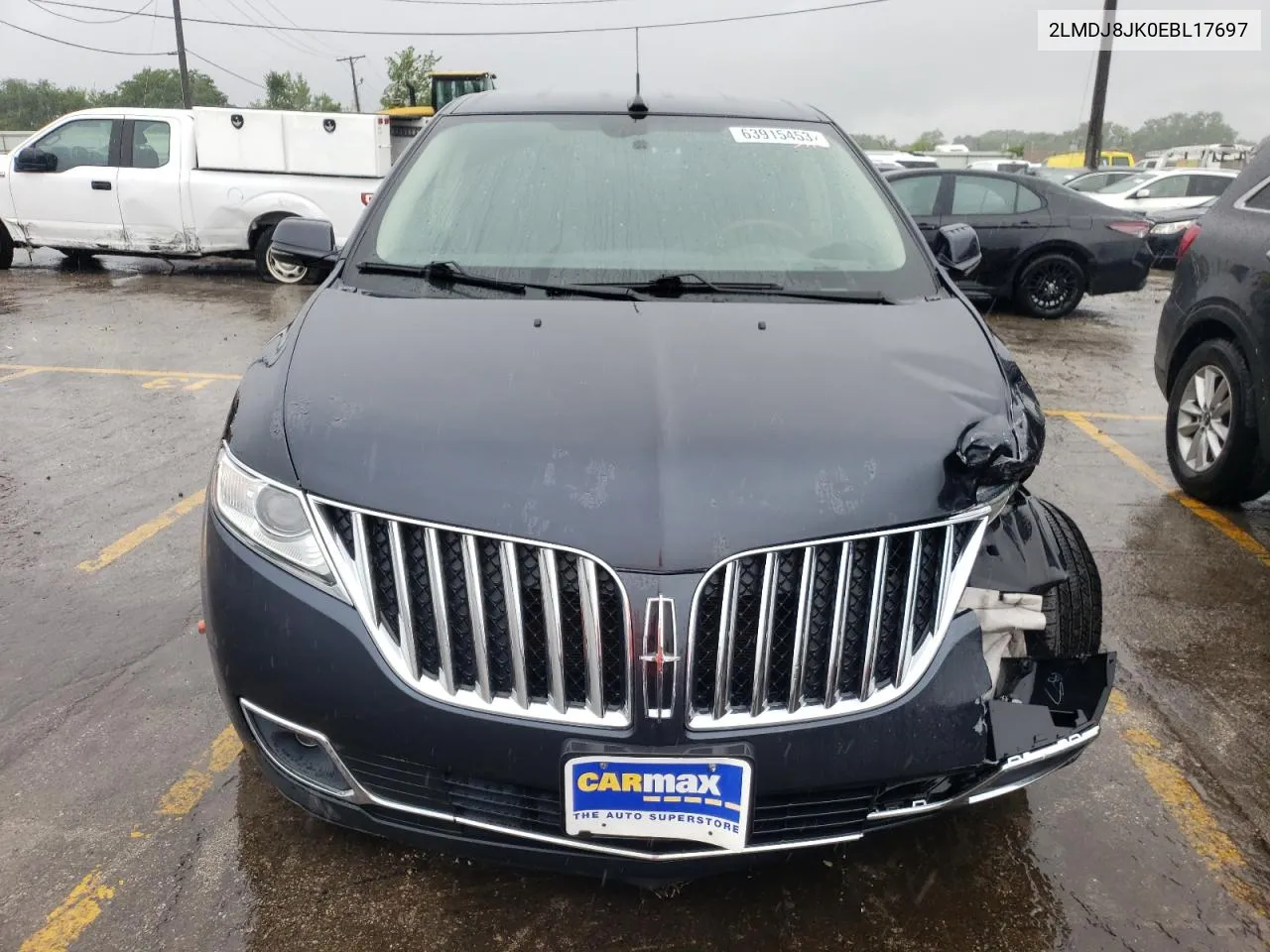 2014 Lincoln Mkx VIN: 2LMDJ8JK0EBL17697 Lot: 64839154