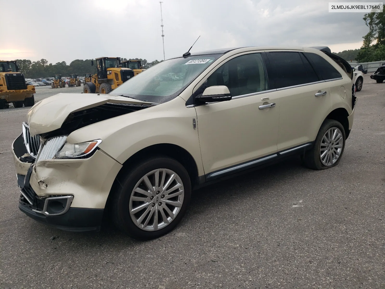 2LMDJ6JK9EBL17640 2014 Lincoln Mkx