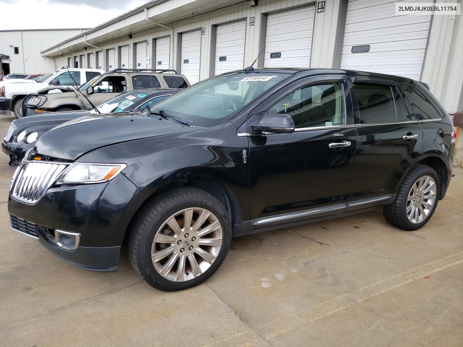 2014 Lincoln Mkx VIN: 2LMDJ8JK0EBL11754 Lot: 65166444