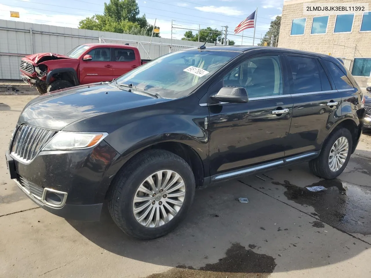 2014 Lincoln Mkx VIN: 2LMDJ8JK3EBL11392 Lot: 69517884