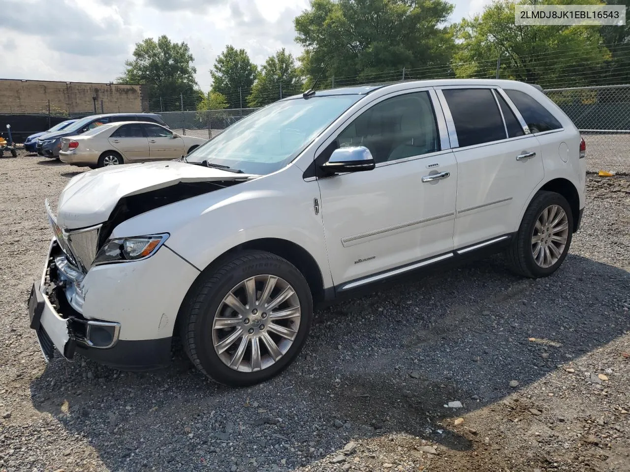 2014 Lincoln Mkx VIN: 2LMDJ8JK1EBL16543 Lot: 69556154